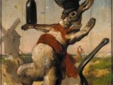 The Agile Rabbit  In 1875, the artist Andre Gill painted the sign that was to suggest its permanent name.